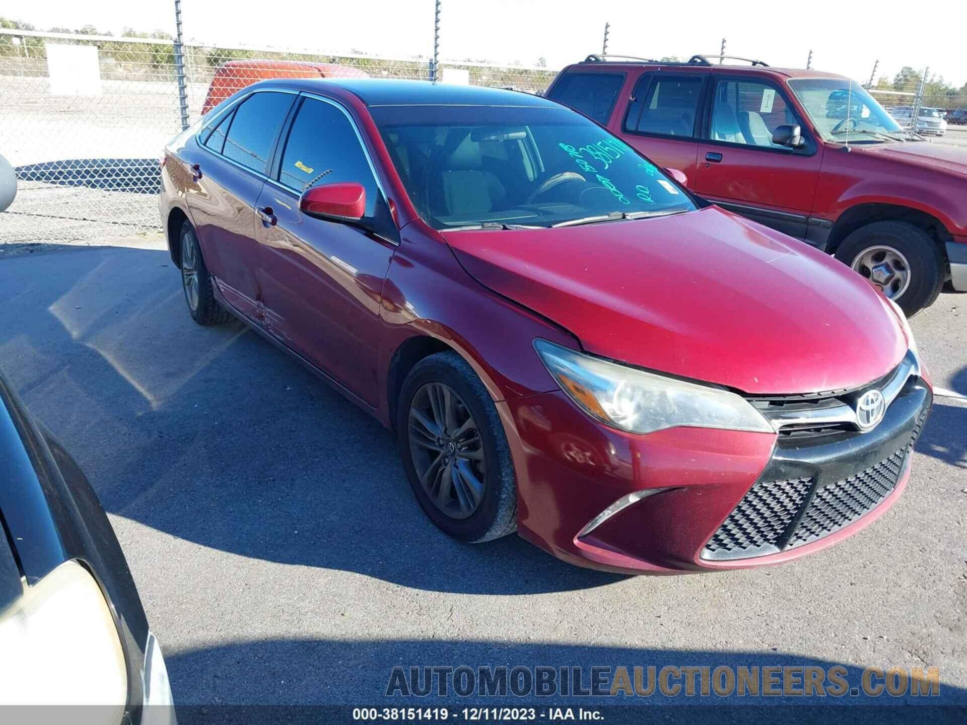 4T1BF1FK5GU598509 TOYOTA CAMRY 2016