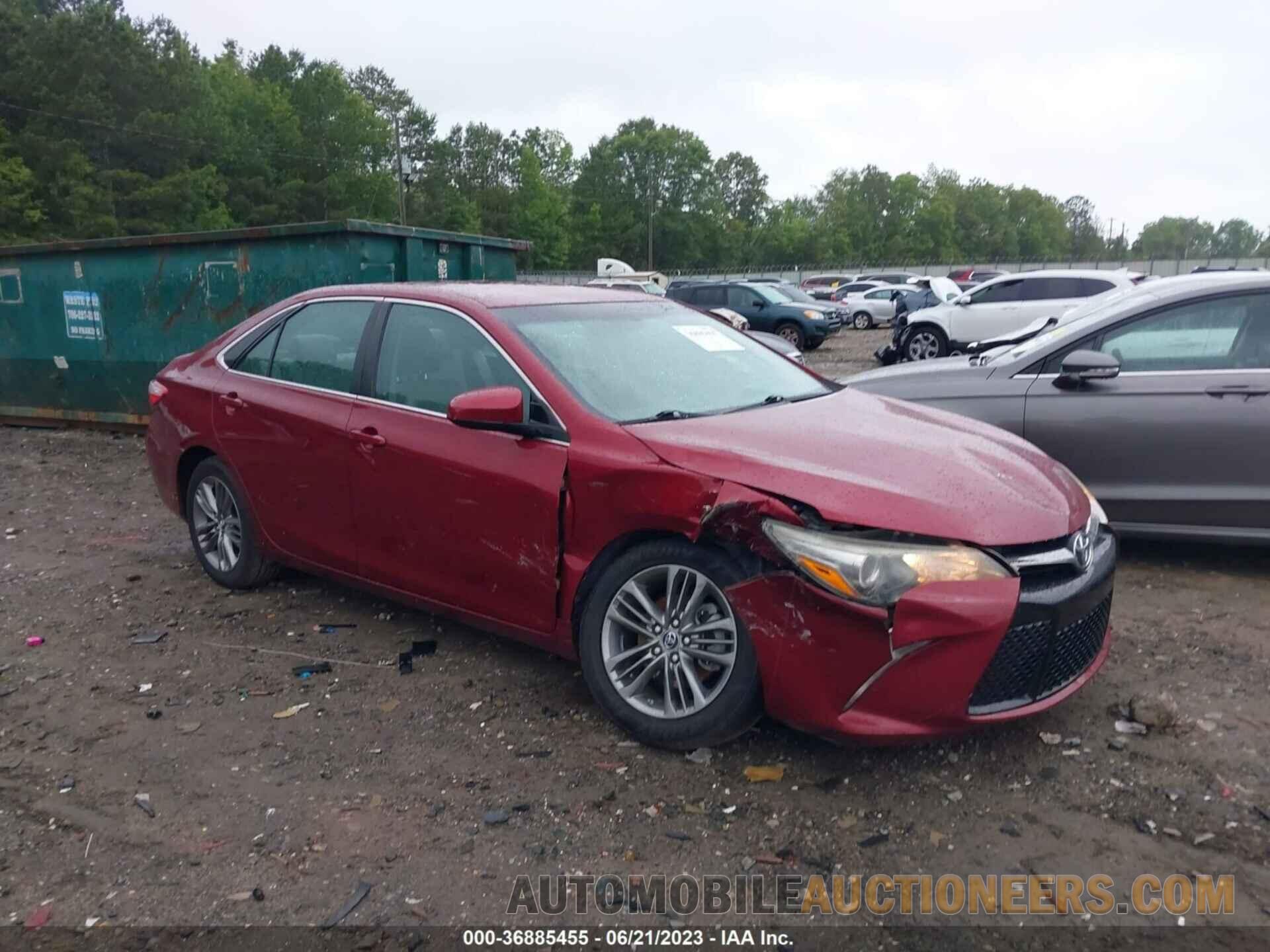 4T1BF1FK5GU607774 TOYOTA CAMRY 2016