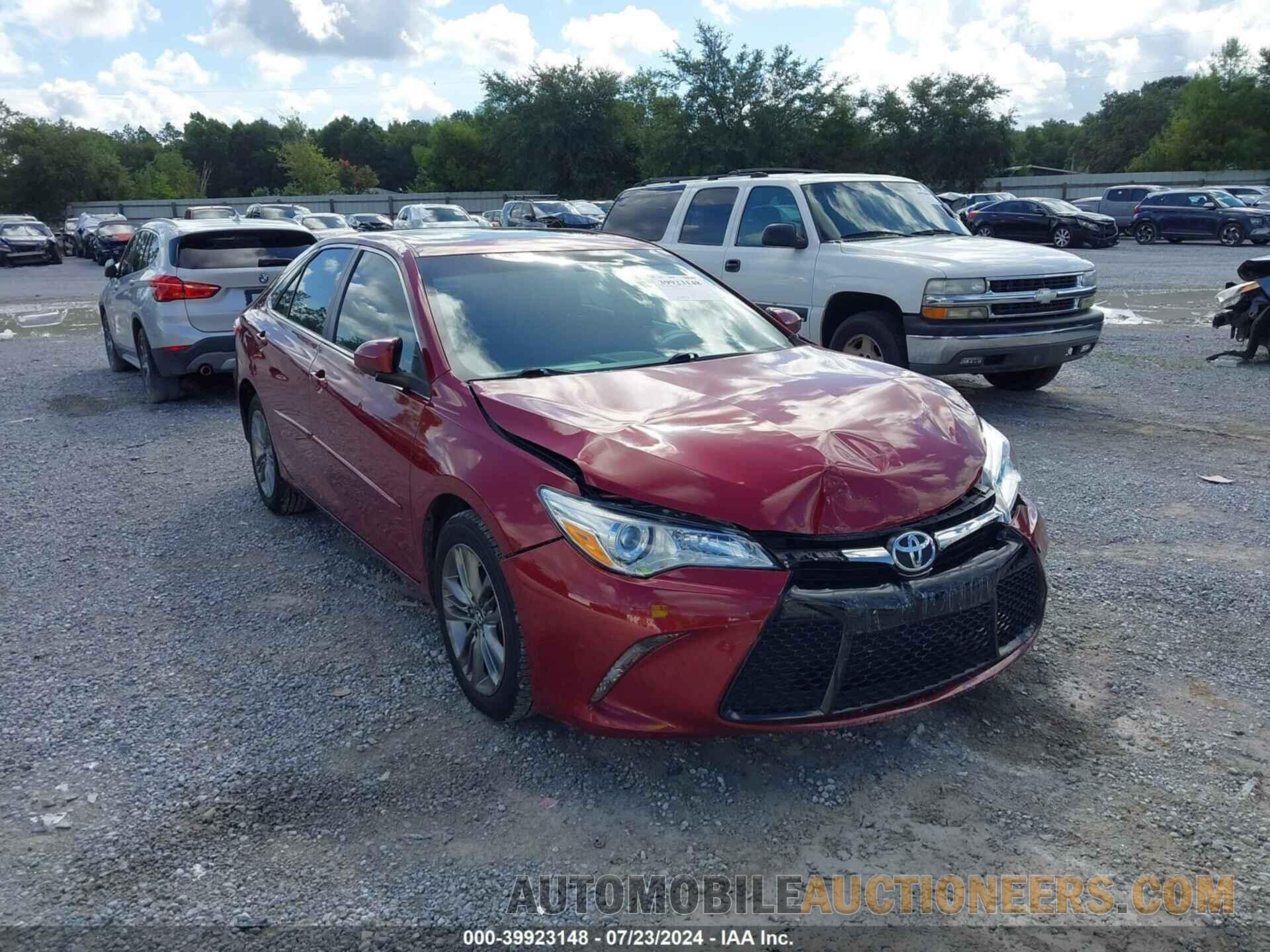 4T1BF1FK5HU652862 TOYOTA CAMRY 2017