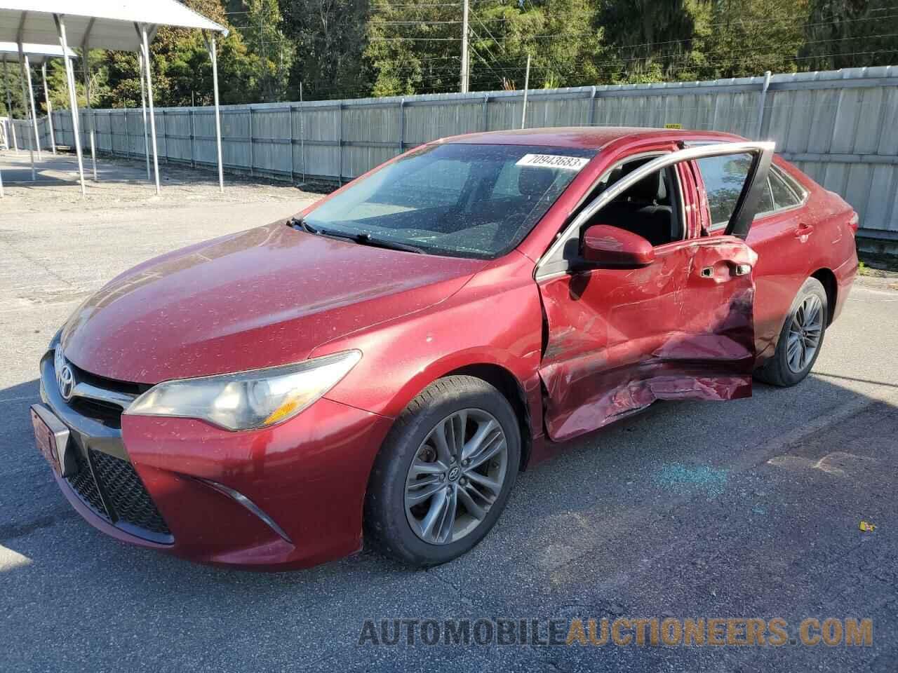 4T1BF1FK5HU758261 TOYOTA CAMRY 2017