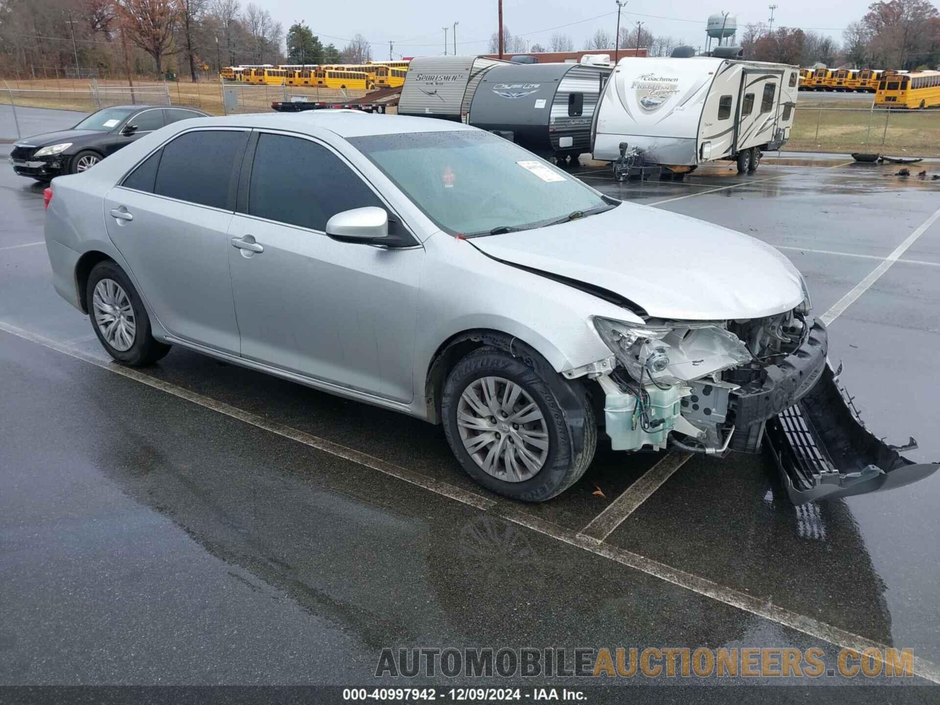 4T1BF1FK6CU069659 TOYOTA CAMRY 2012