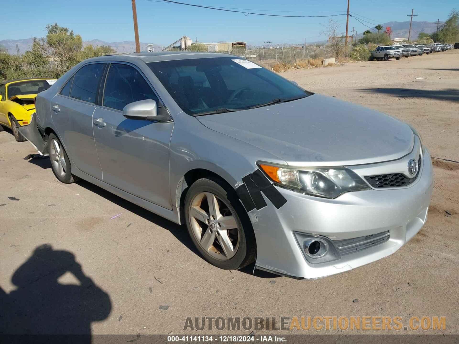 4T1BF1FK6CU095405 TOYOTA CAMRY 2012