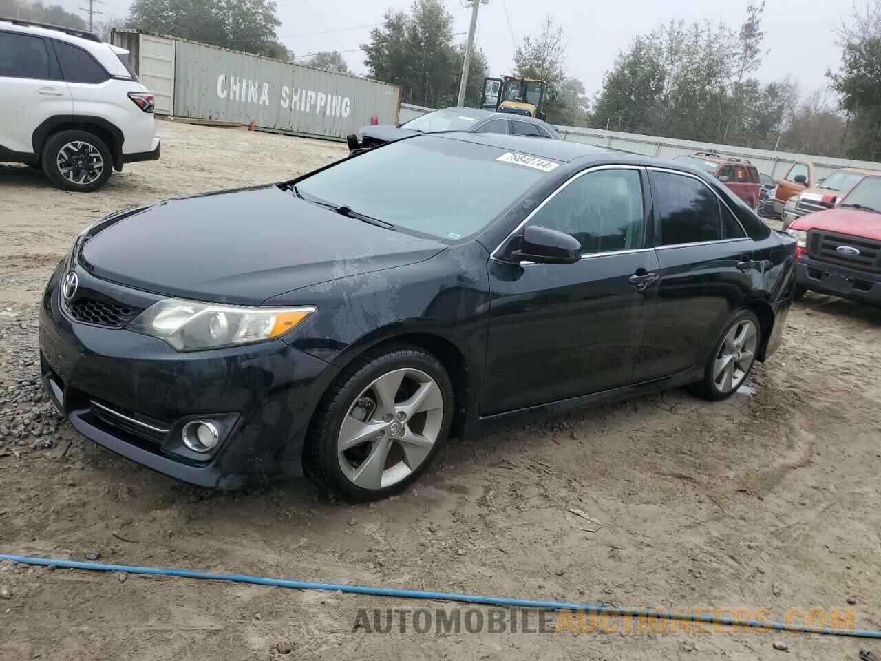 4T1BF1FK6CU172578 TOYOTA CAMRY 2012