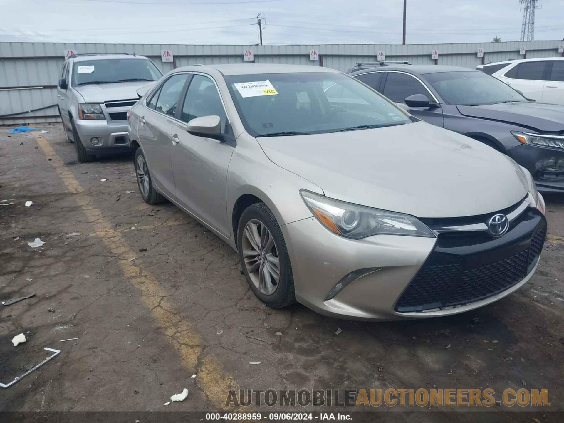 4T1BF1FK6FU055586 TOYOTA CAMRY 2015