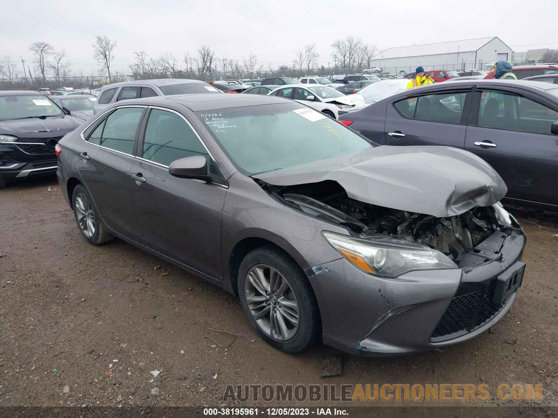 4T1BF1FK6FU063509 TOYOTA CAMRY 2015