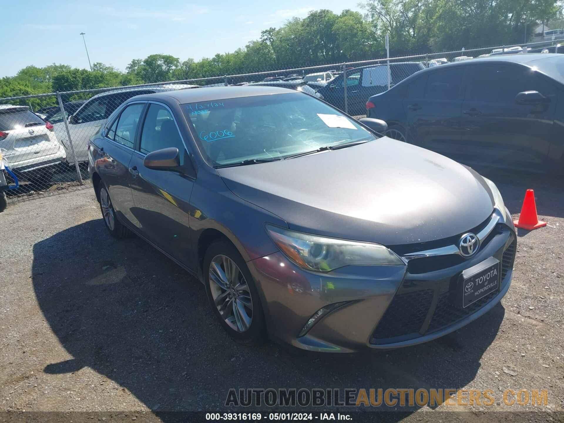 4T1BF1FK6FU066006 TOYOTA CAMRY 2015