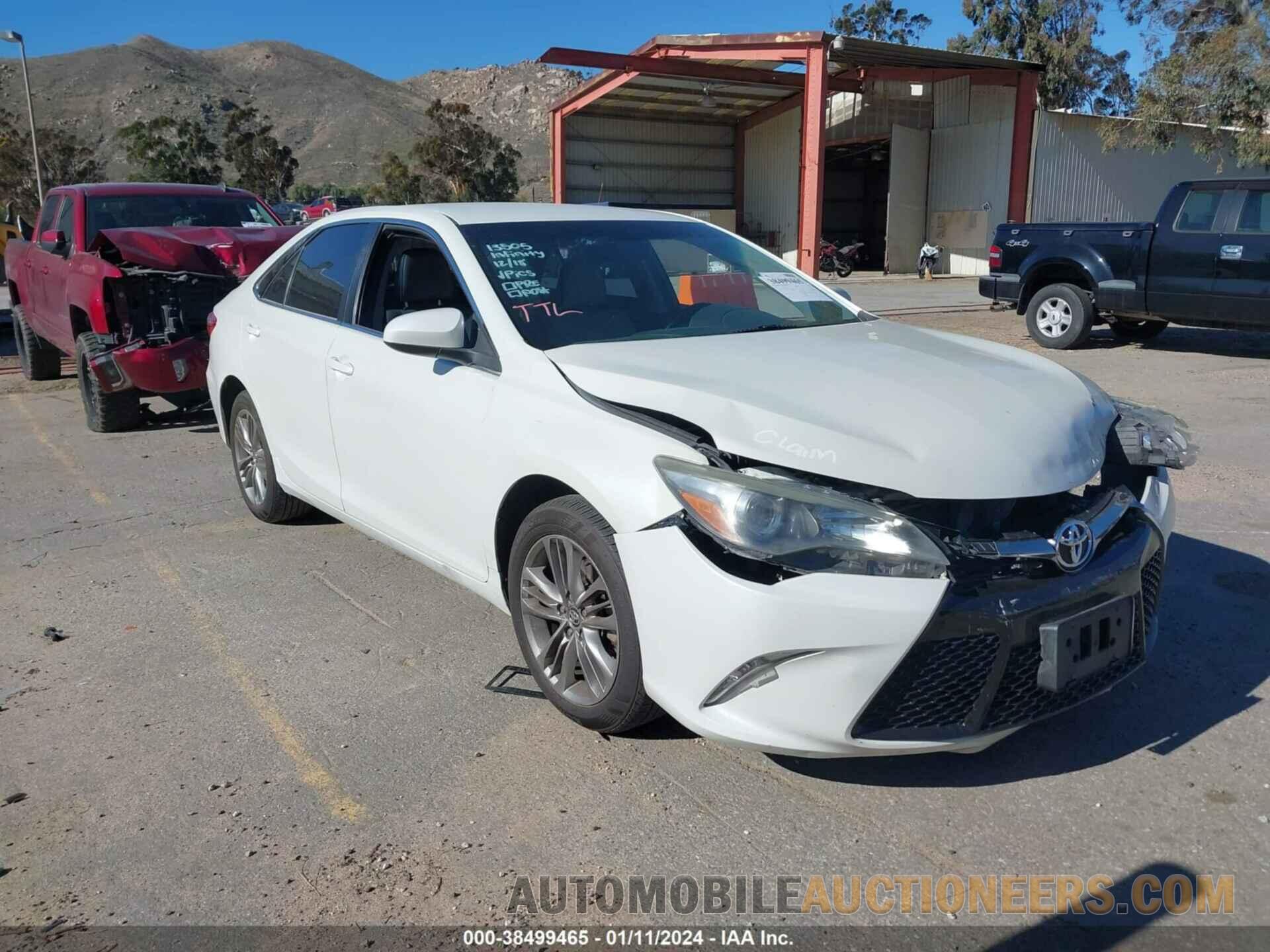 4T1BF1FK6FU092329 TOYOTA CAMRY 2015