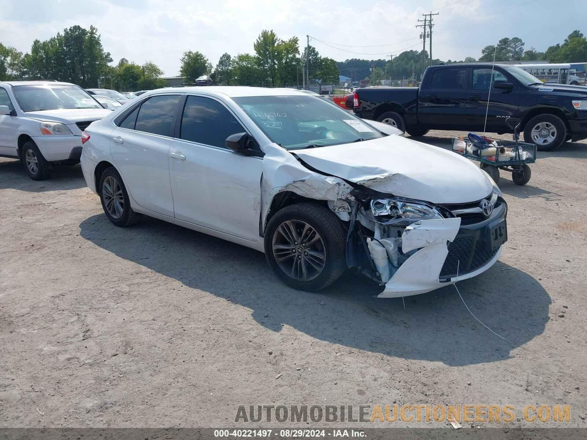 4T1BF1FK6FU092993 TOYOTA CAMRY 2015