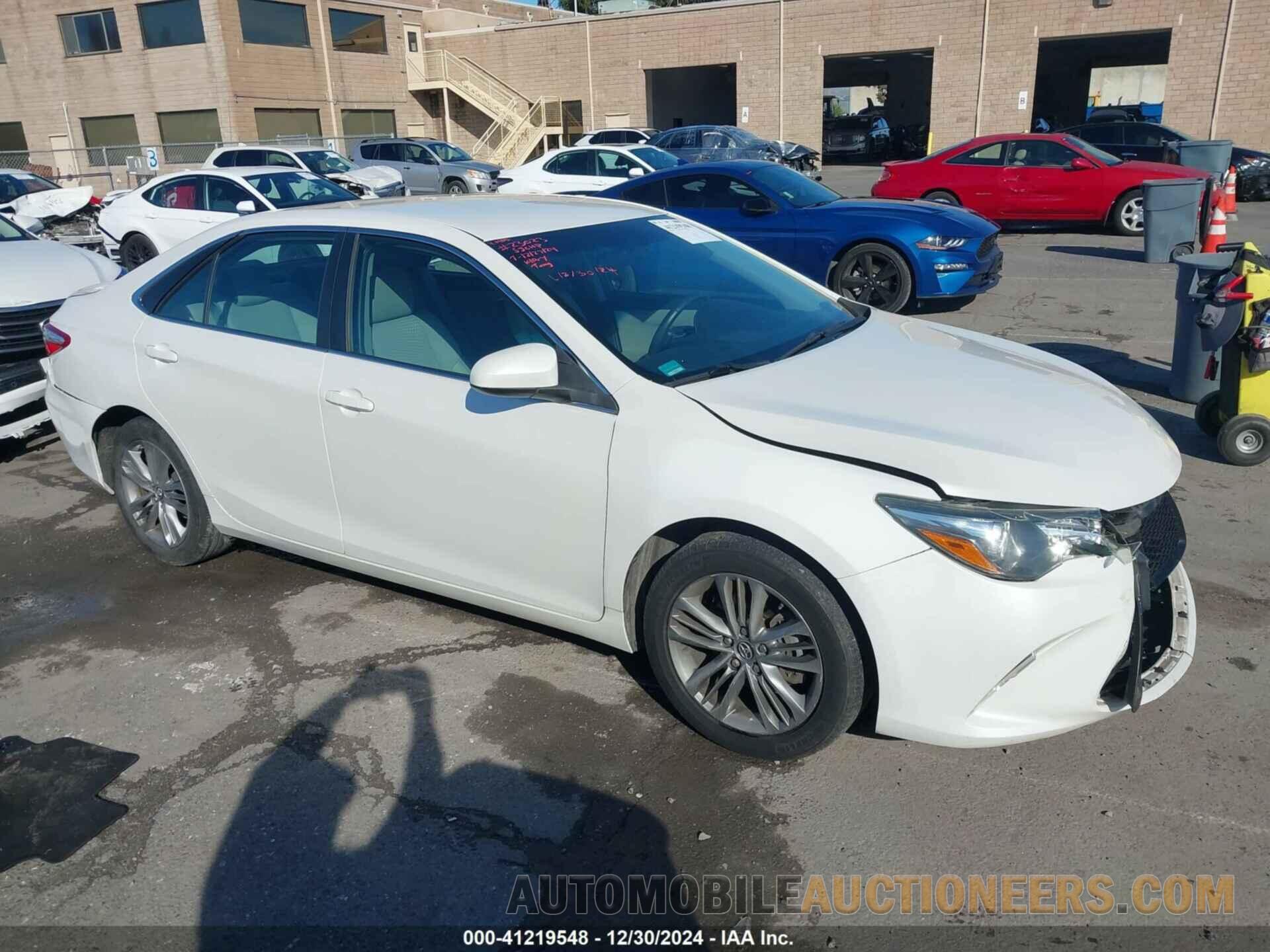 4T1BF1FK6FU099717 TOYOTA CAMRY 2015