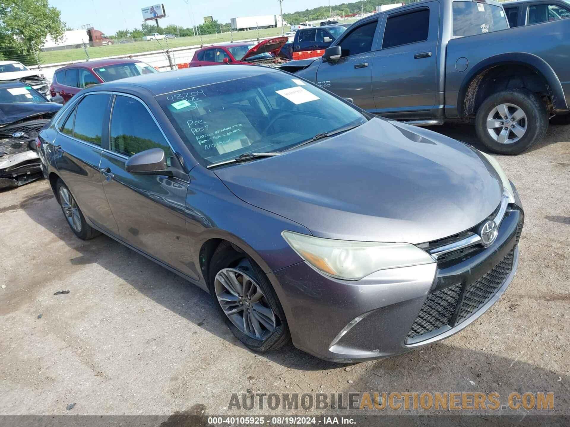 4T1BF1FK6FU488292 TOYOTA CAMRY 2015