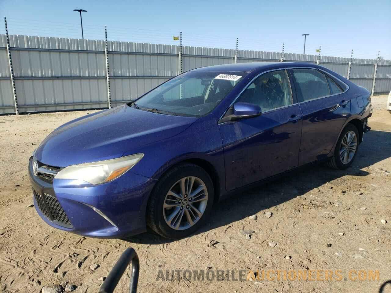 4T1BF1FK6FU908200 TOYOTA CAMRY 2015