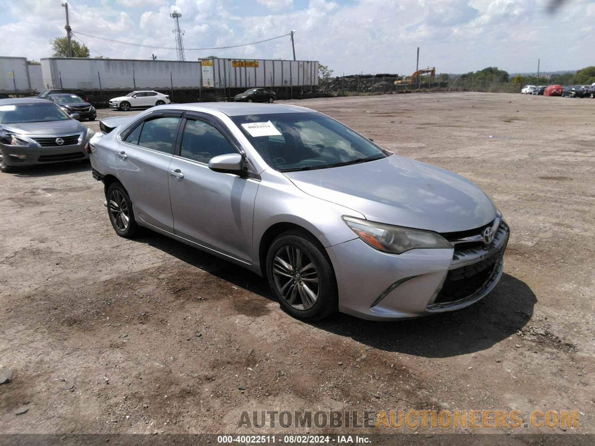 4T1BF1FK6FU910495 TOYOTA CAMRY 2015