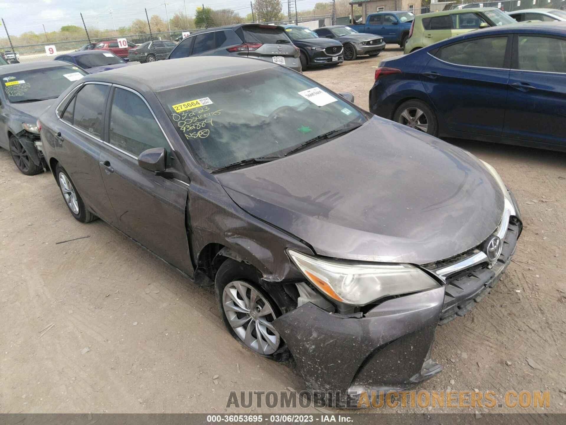 4T1BF1FK6FU932884 TOYOTA CAMRY 2015