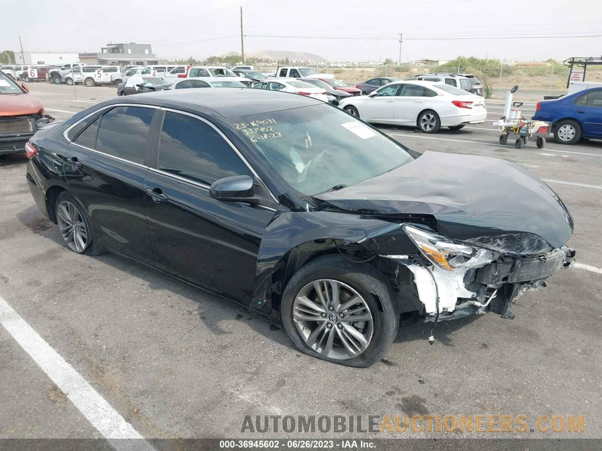 4T1BF1FK6FU943917 TOYOTA CAMRY 2015