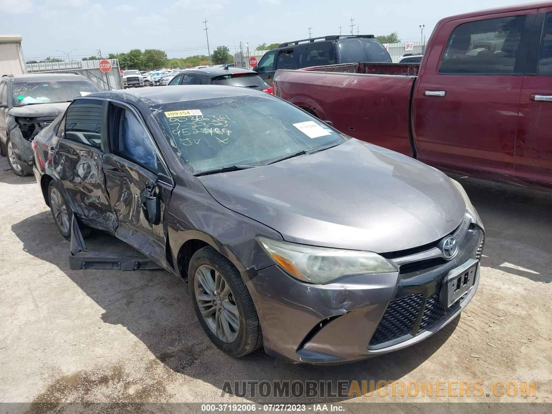 4T1BF1FK6FU952469 TOYOTA CAMRY 2015