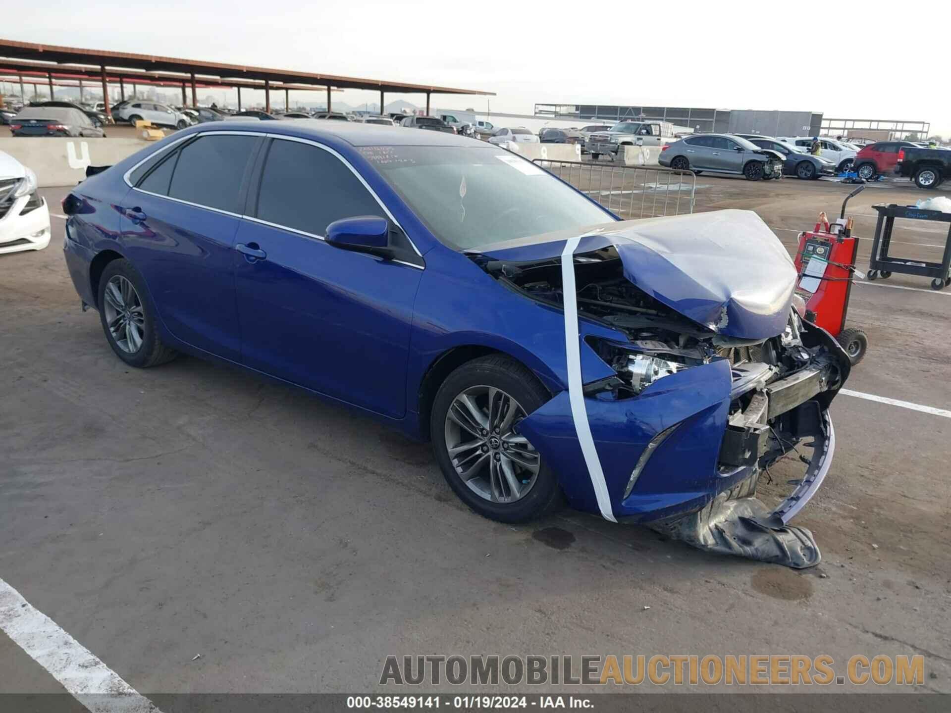 4T1BF1FK6FU955839 TOYOTA CAMRY 2015