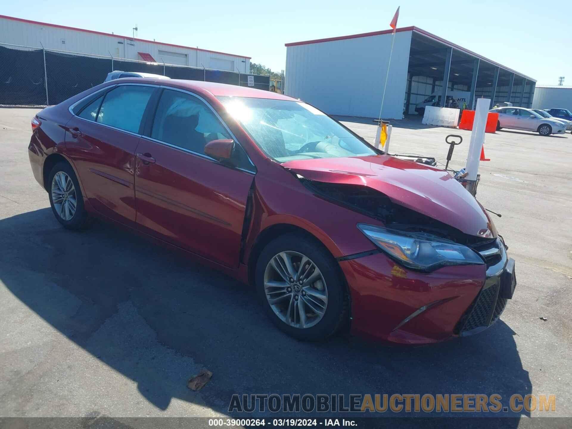 4T1BF1FK6FU956229 TOYOTA CAMRY 2015