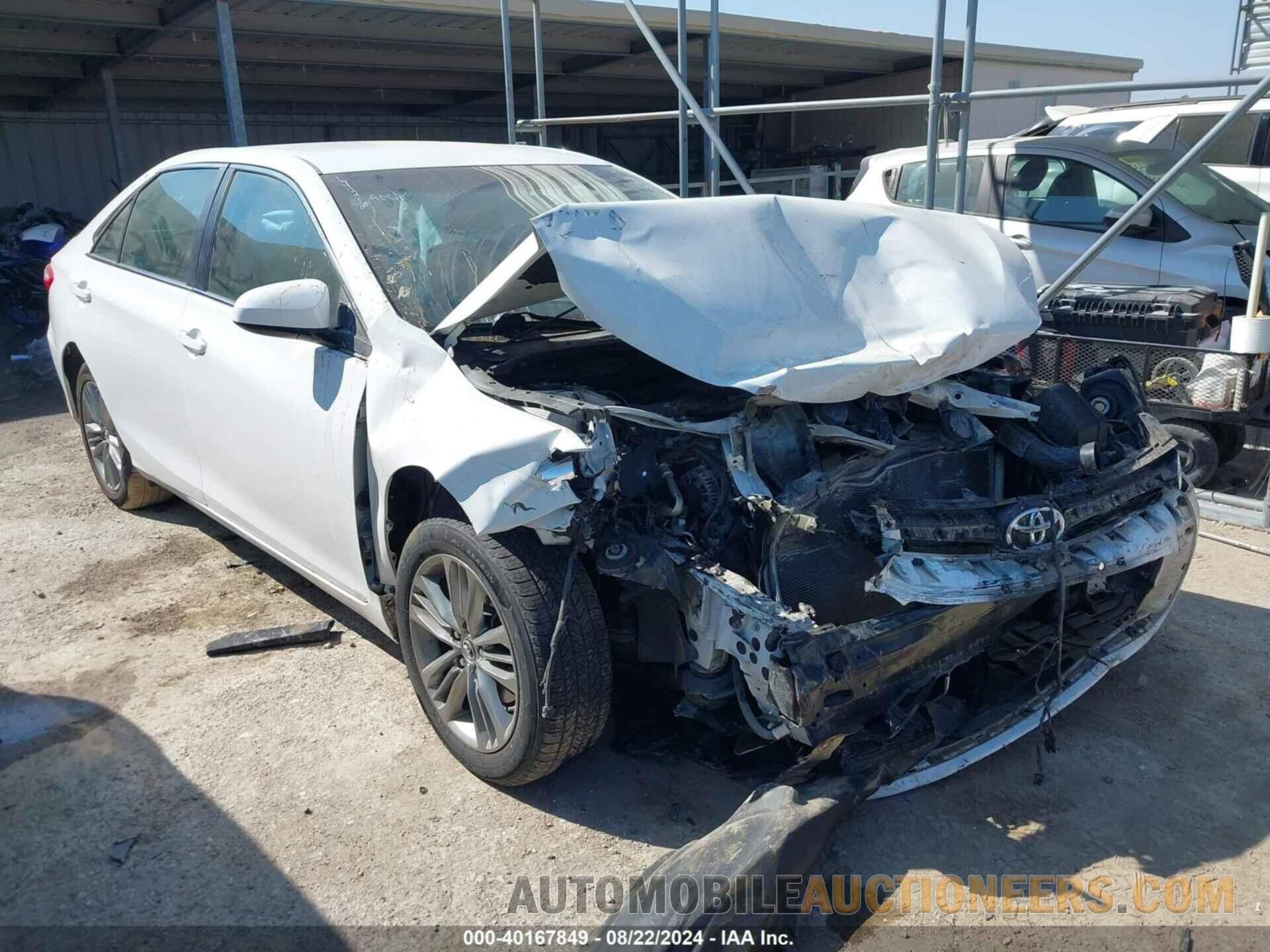 4T1BF1FK6FU959003 TOYOTA CAMRY 2015