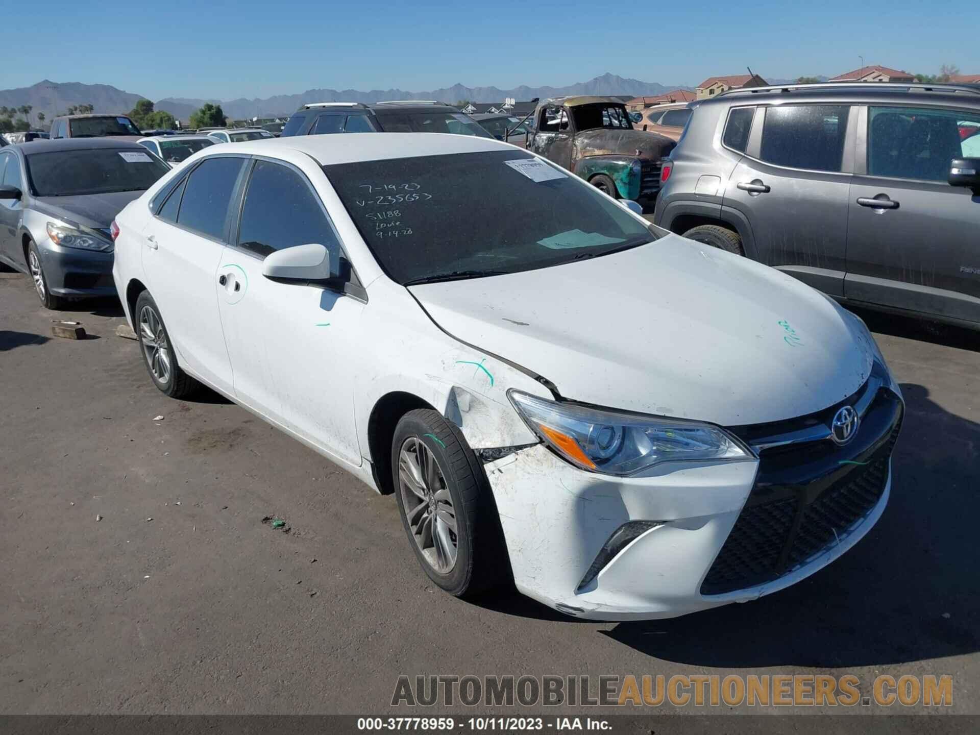 4T1BF1FK6GU235653 TOYOTA CAMRY 2016