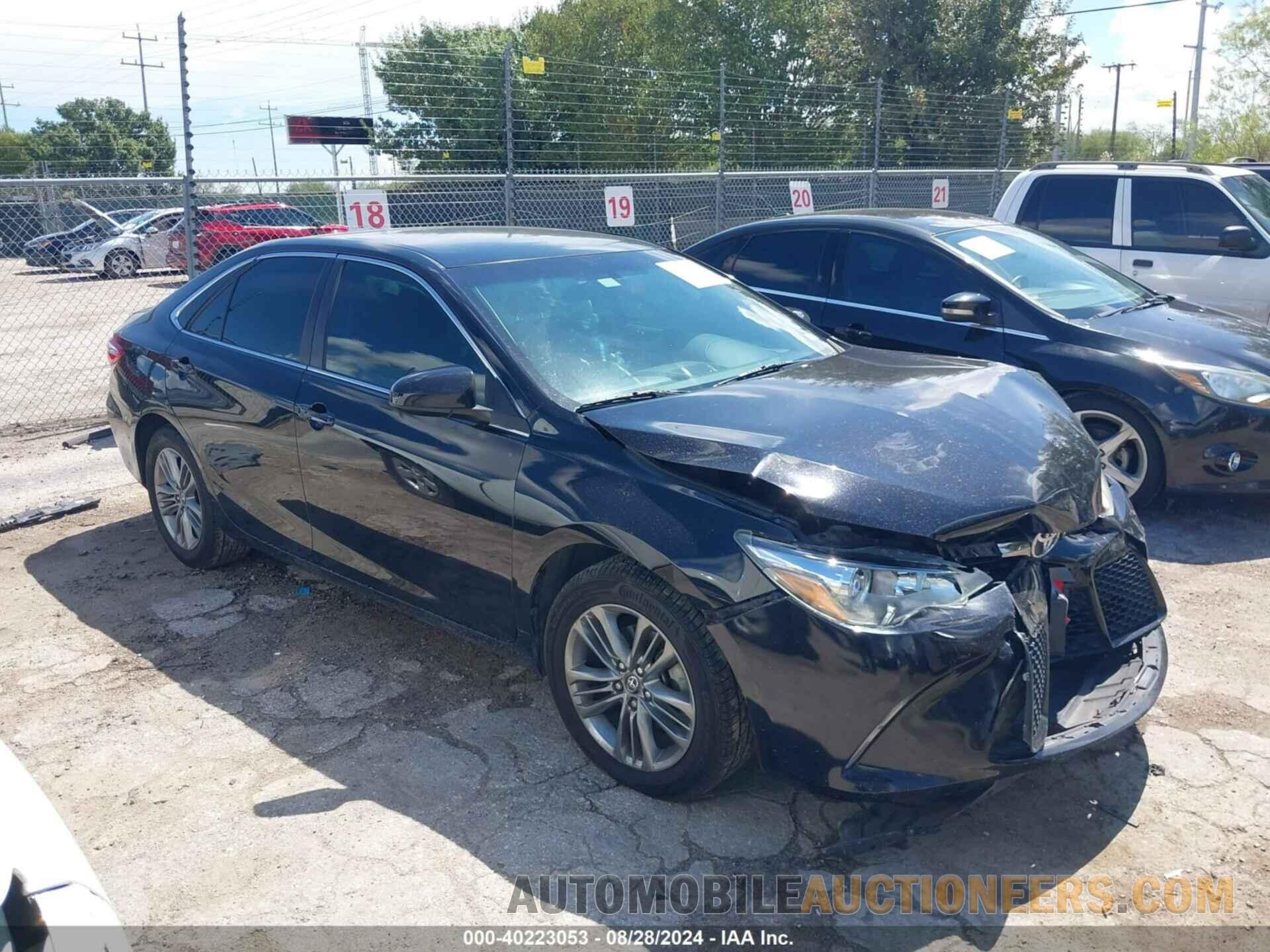 4T1BF1FK6GU247138 TOYOTA CAMRY 2016