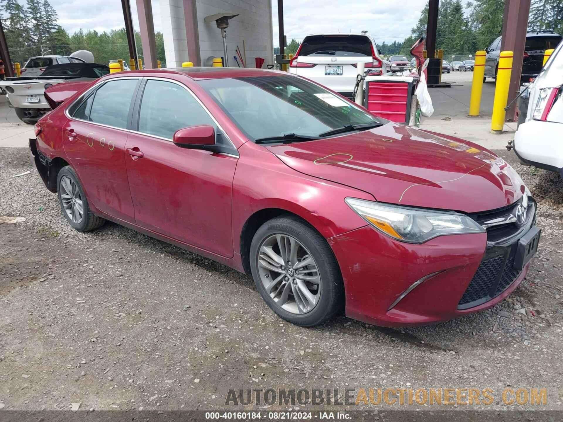 4T1BF1FK6GU505657 TOYOTA CAMRY 2016