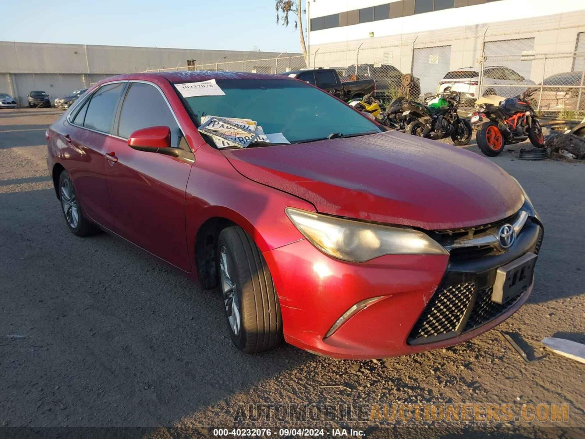 4T1BF1FK6GU568838 TOYOTA CAMRY 2016