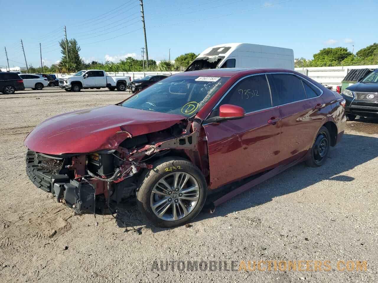 4T1BF1FK6GU586160 TOYOTA CAMRY 2016