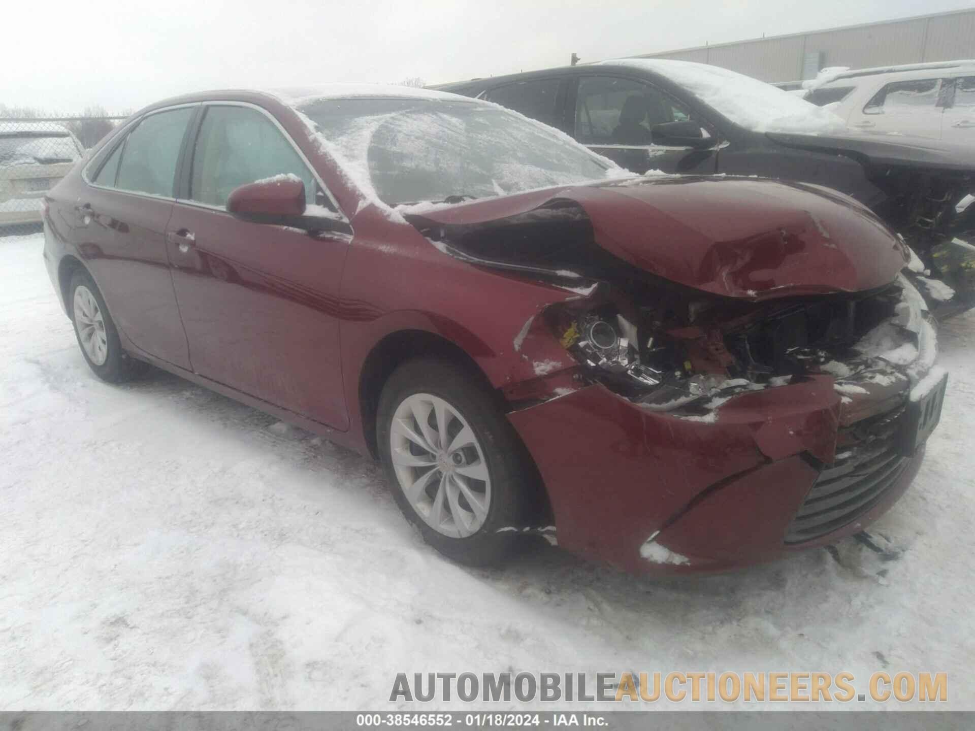 4T1BF1FK6GU586434 TOYOTA CAMRY 2016