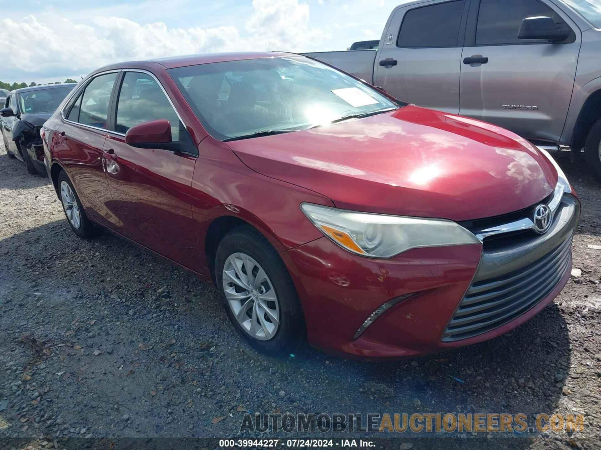 4T1BF1FK6GU592850 TOYOTA CAMRY 2016