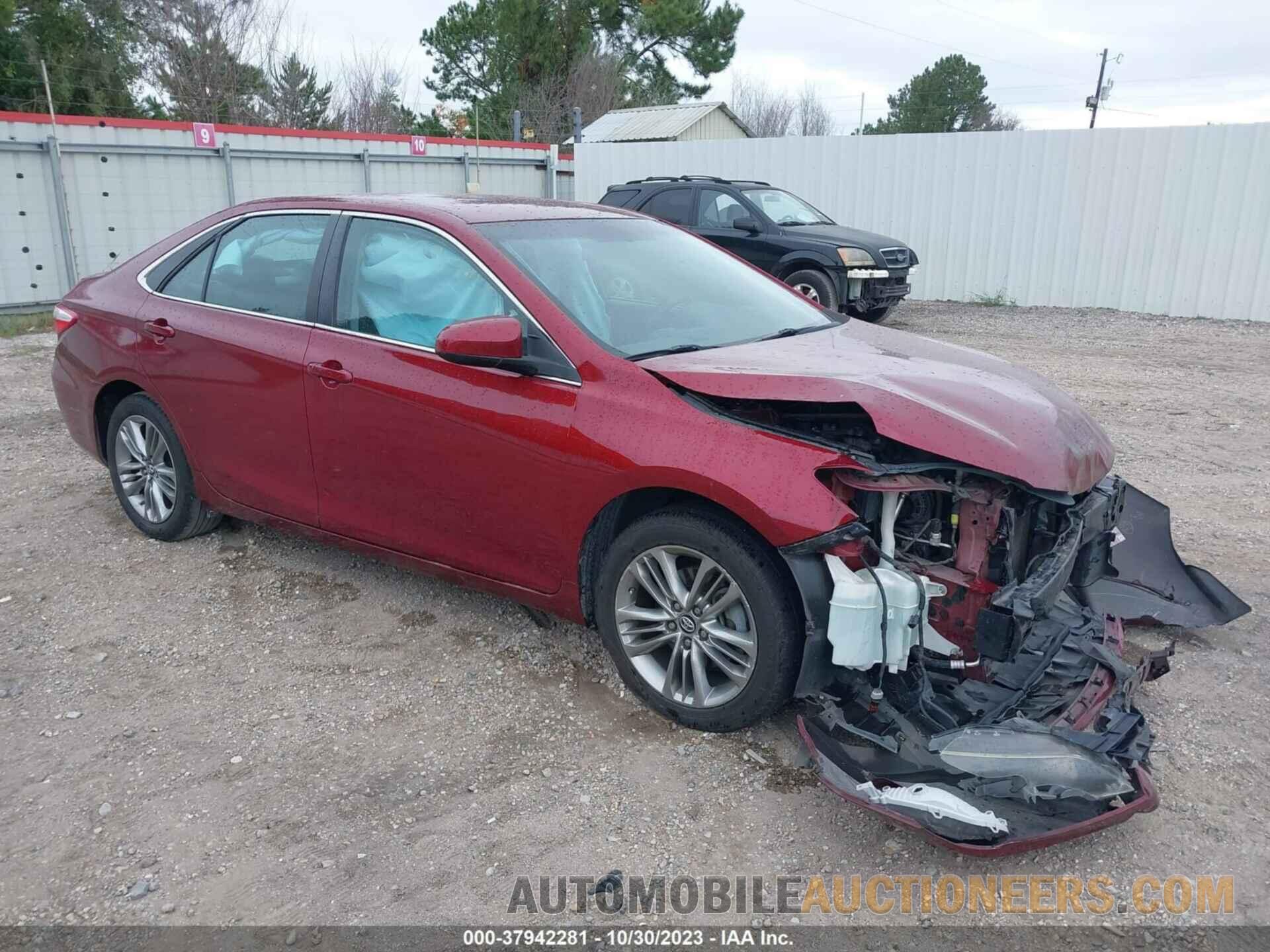 4T1BF1FK6GU596655 TOYOTA CAMRY 2016