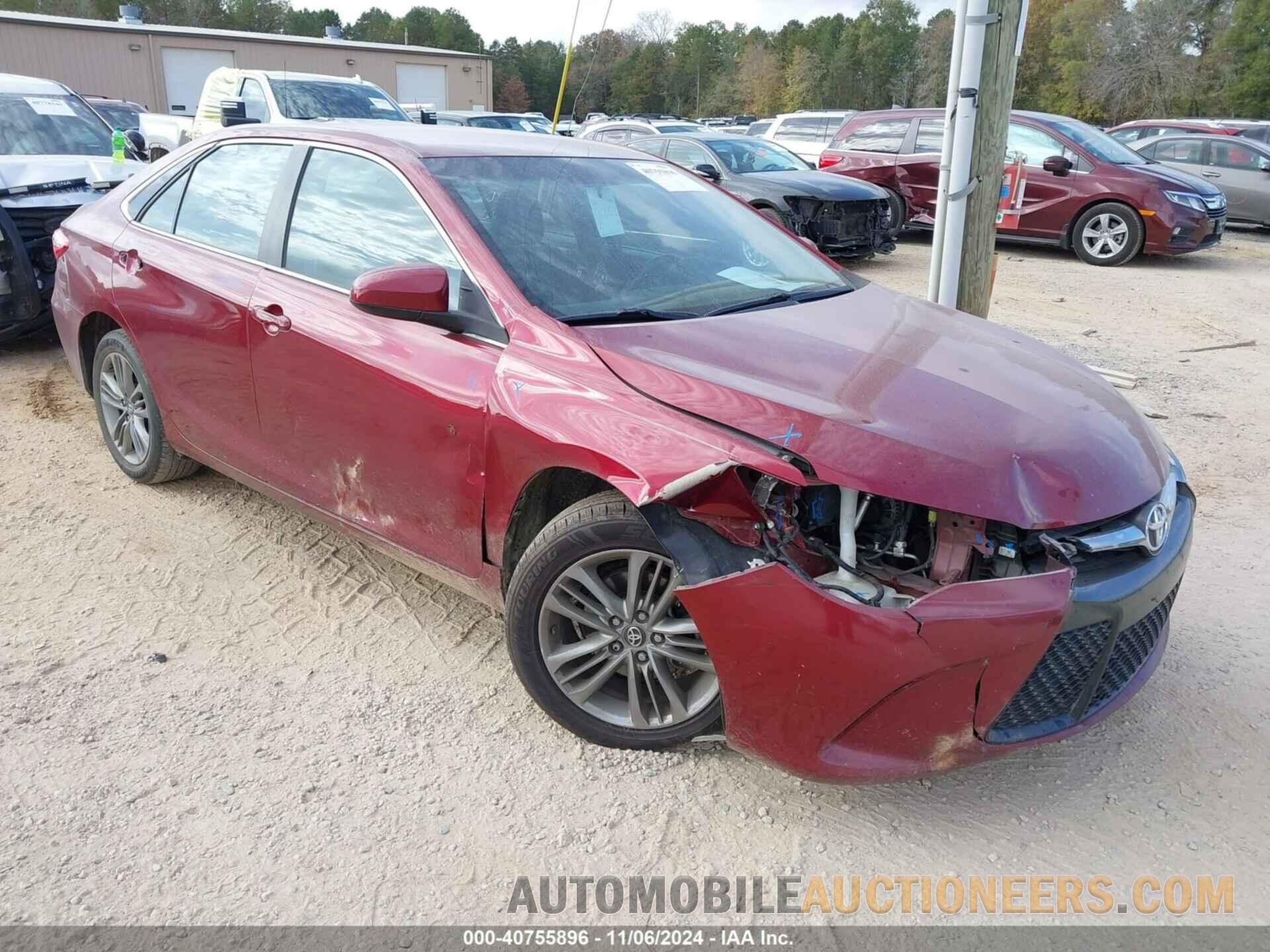 4T1BF1FK6GU614216 TOYOTA CAMRY 2016