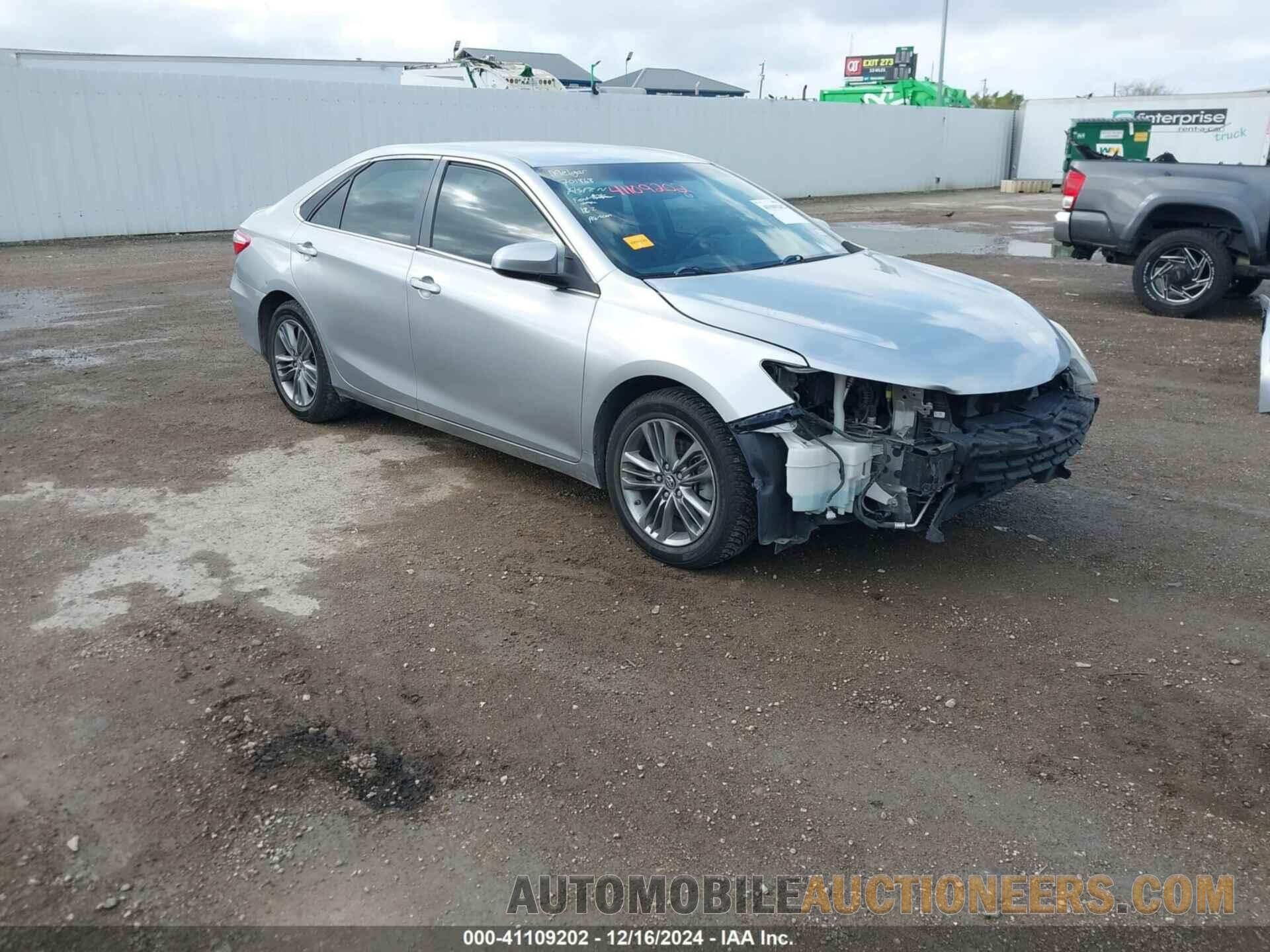 4T1BF1FK6HU276334 TOYOTA CAMRY 2017