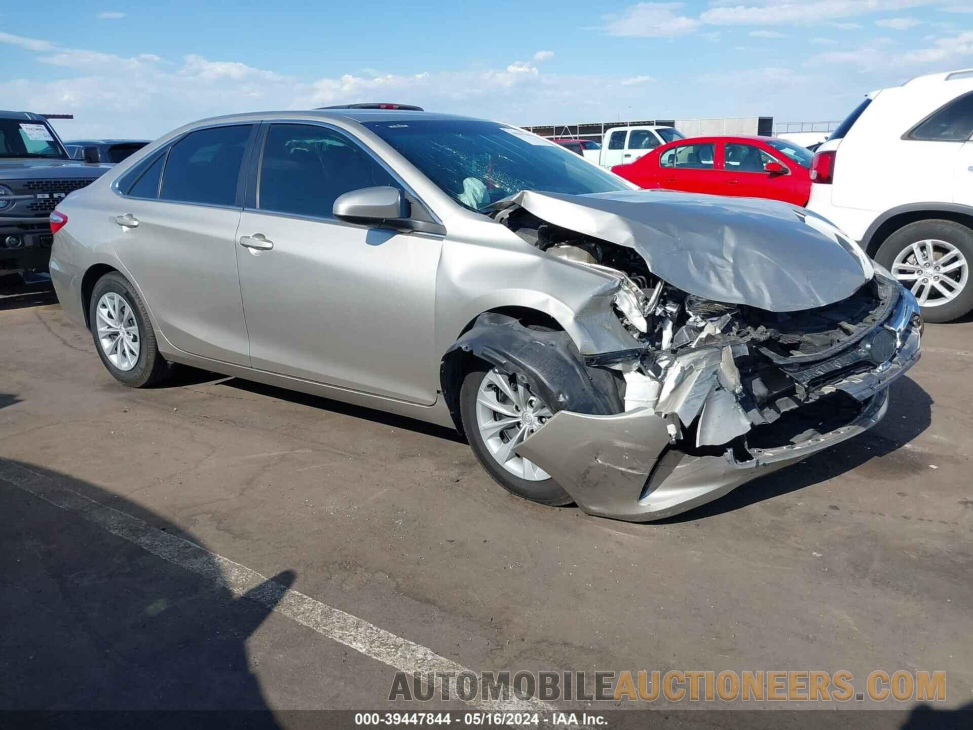 4T1BF1FK6HU392598 TOYOTA CAMRY 2017