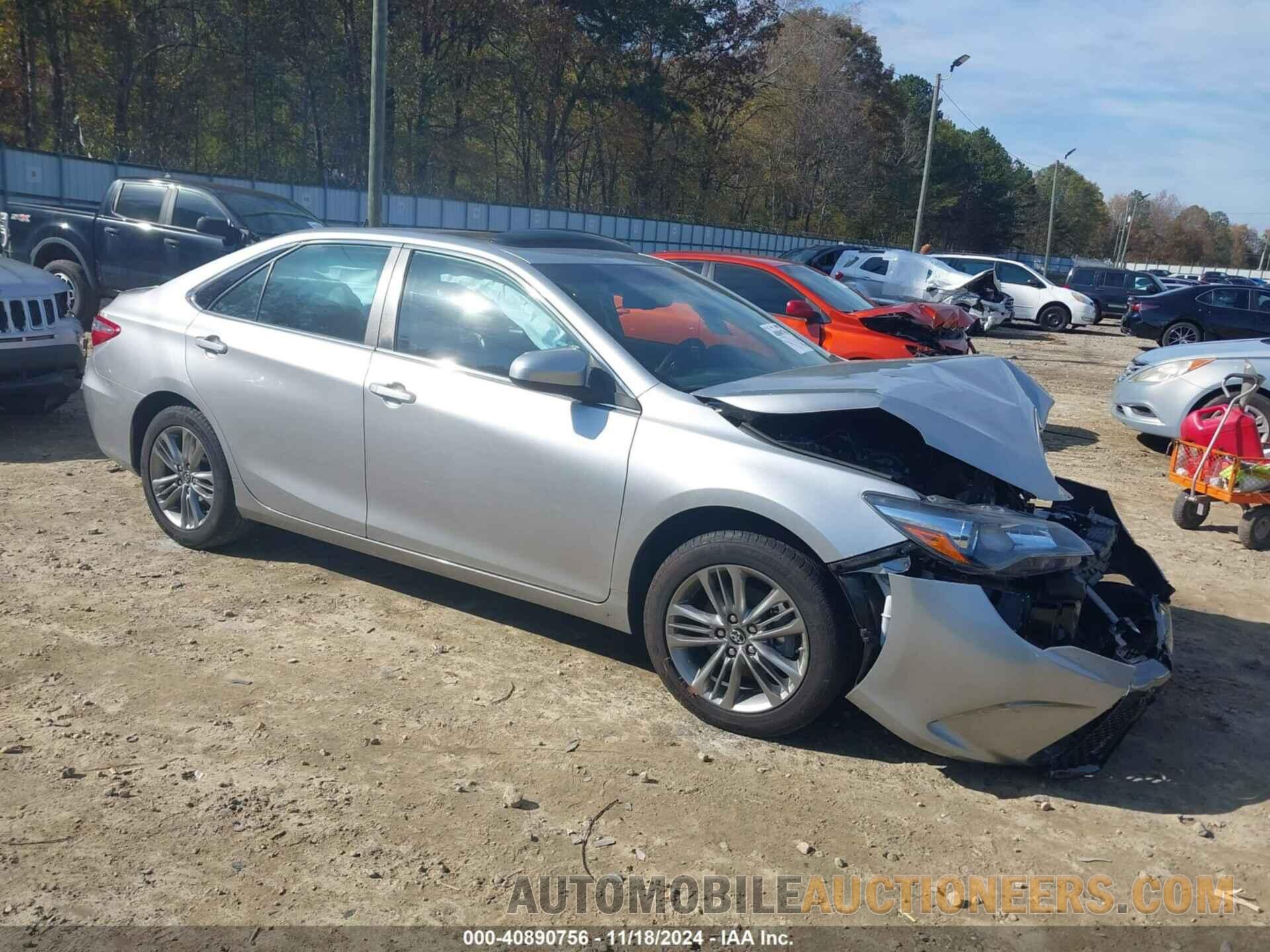 4T1BF1FK6HU427592 TOYOTA CAMRY 2017