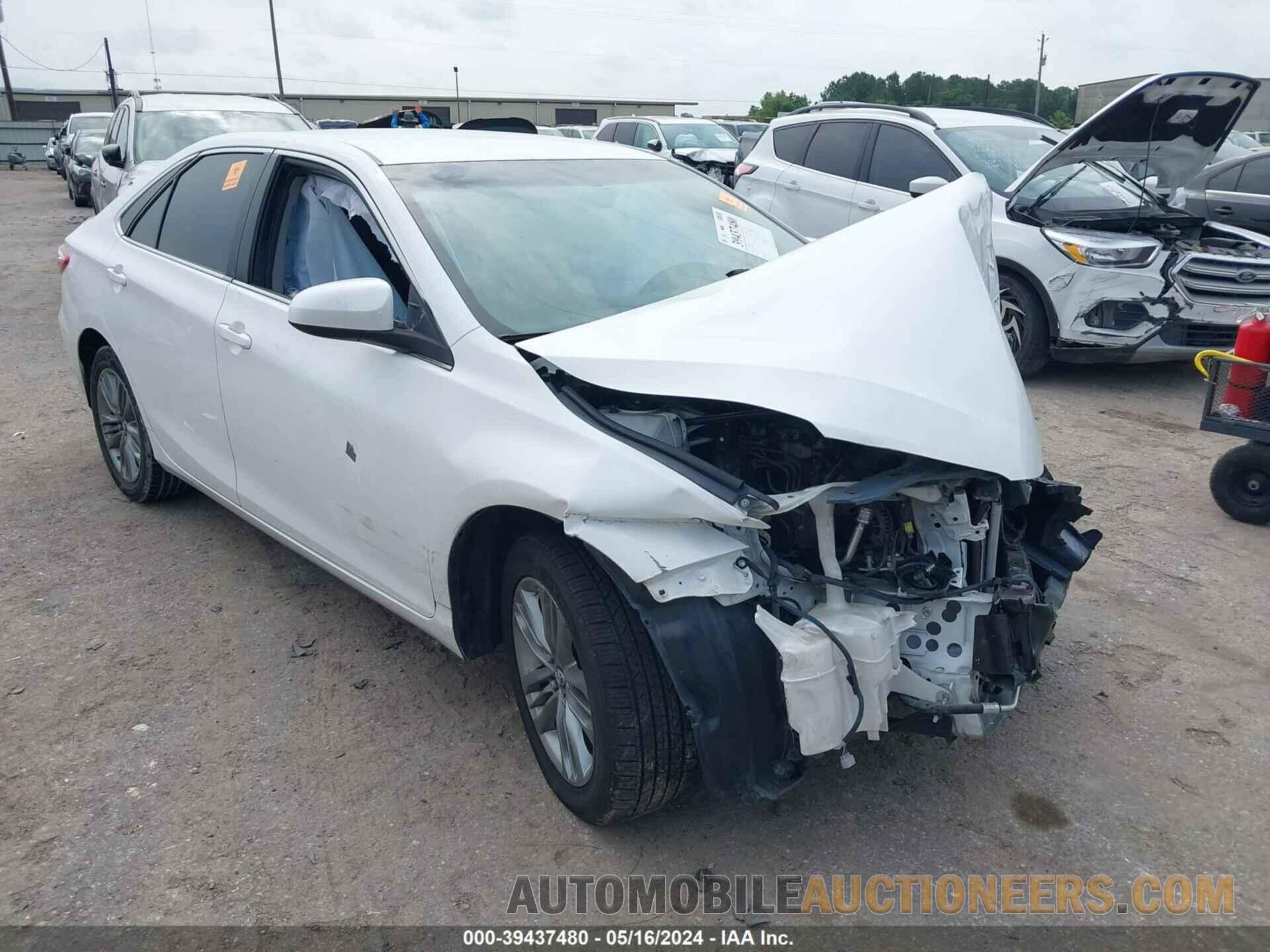 4T1BF1FK6HU429262 TOYOTA CAMRY 2017