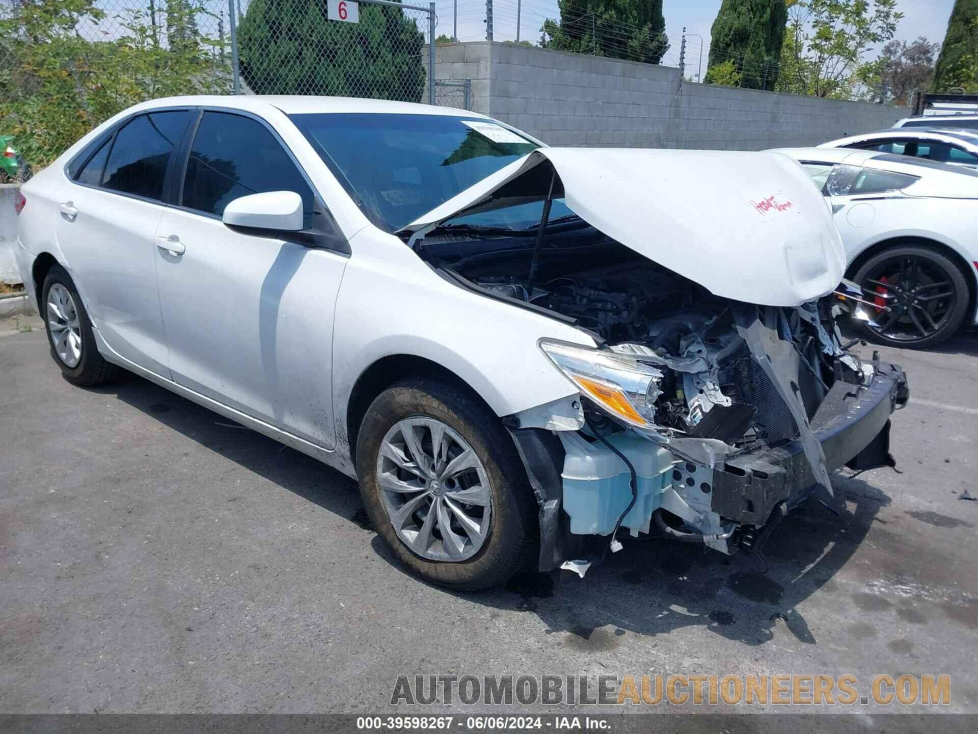 4T1BF1FK6HU432436 TOYOTA CAMRY 2017