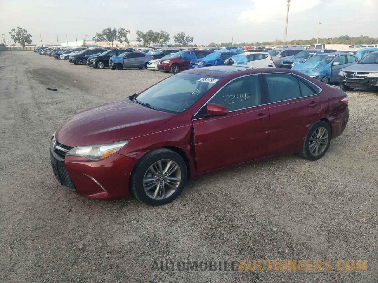 4T1BF1FK6HU642776 TOYOTA CAMRY 2017