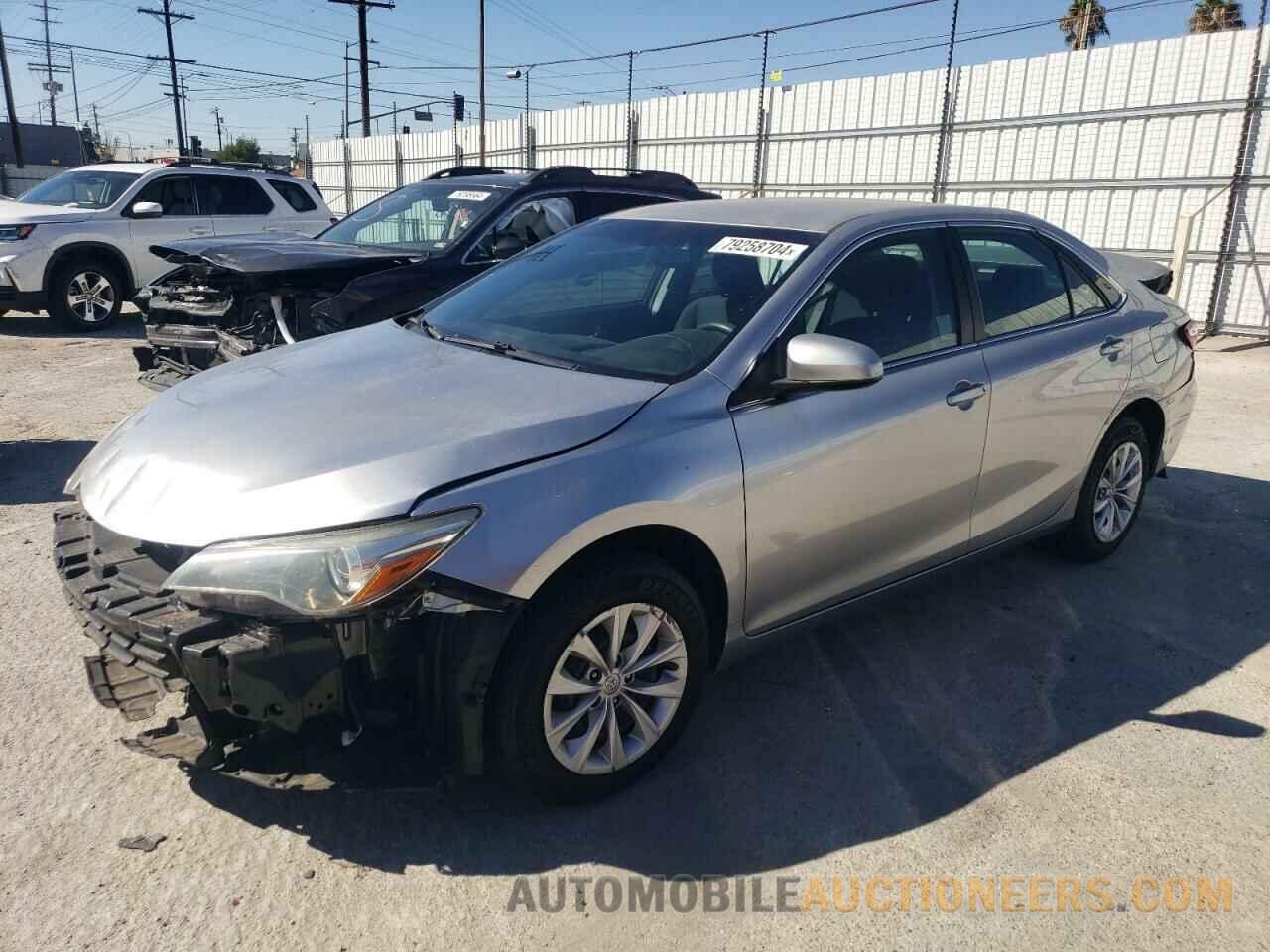 4T1BF1FK6HU706637 TOYOTA CAMRY 2017