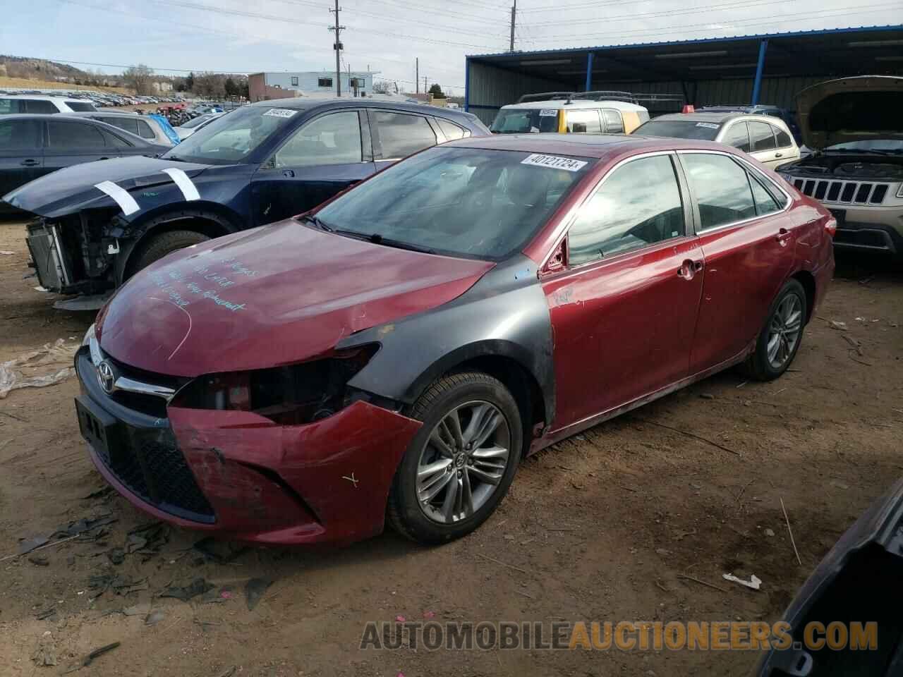 4T1BF1FK6HU740464 TOYOTA CAMRY 2017