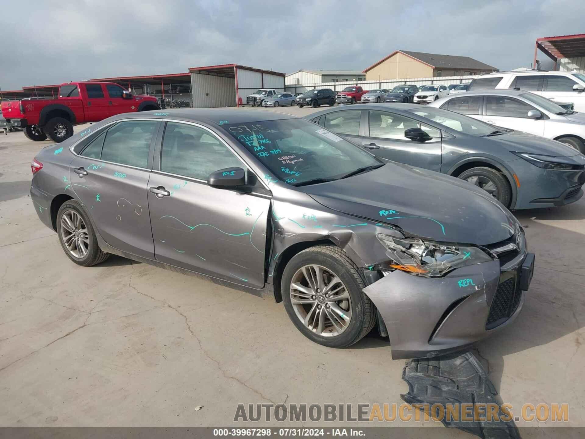 4T1BF1FK6HU749990 TOYOTA CAMRY 2017