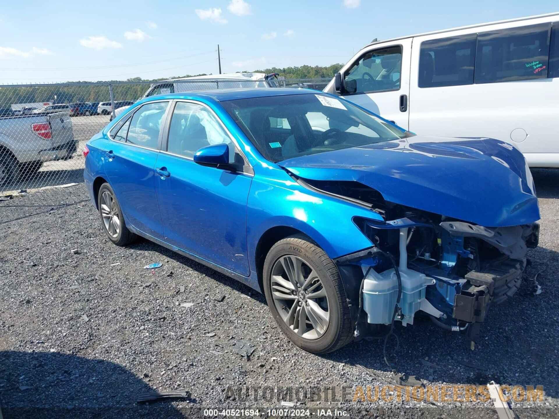 4T1BF1FK6HU770791 TOYOTA CAMRY 2017