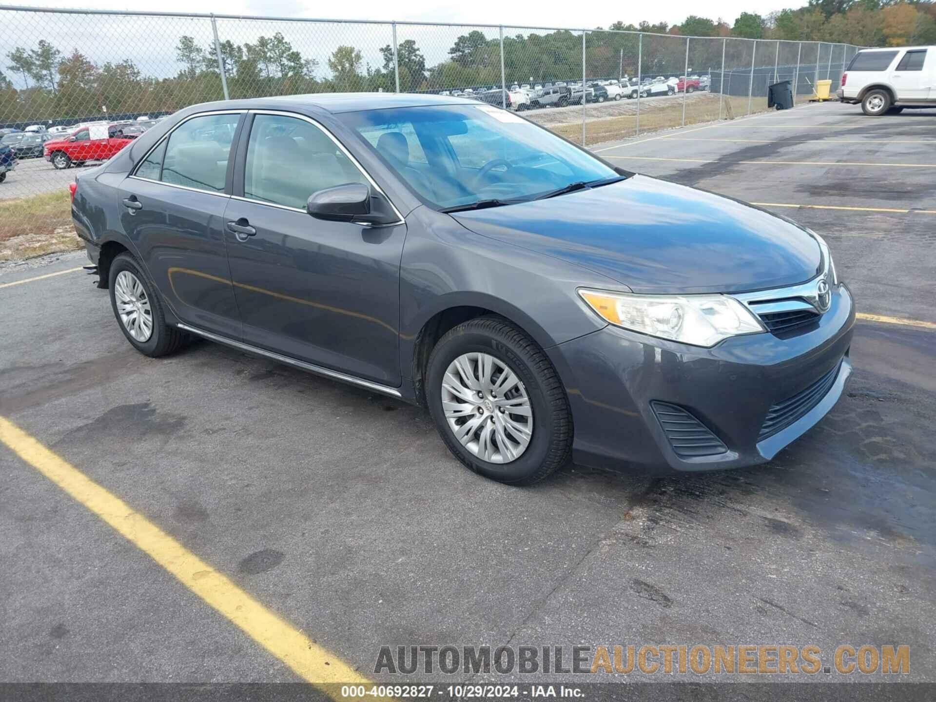 4T1BF1FK7CU005291 TOYOTA CAMRY 2012