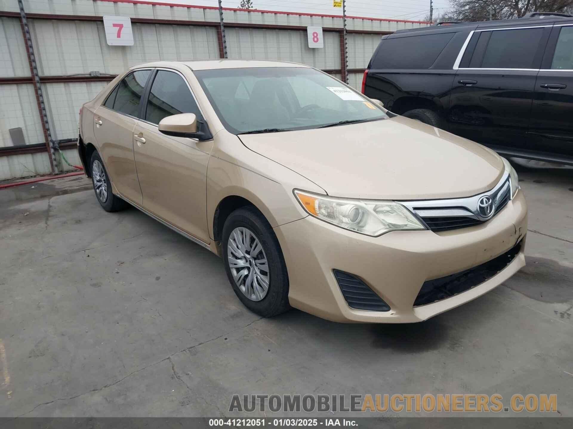 4T1BF1FK7CU024097 TOYOTA CAMRY 2012