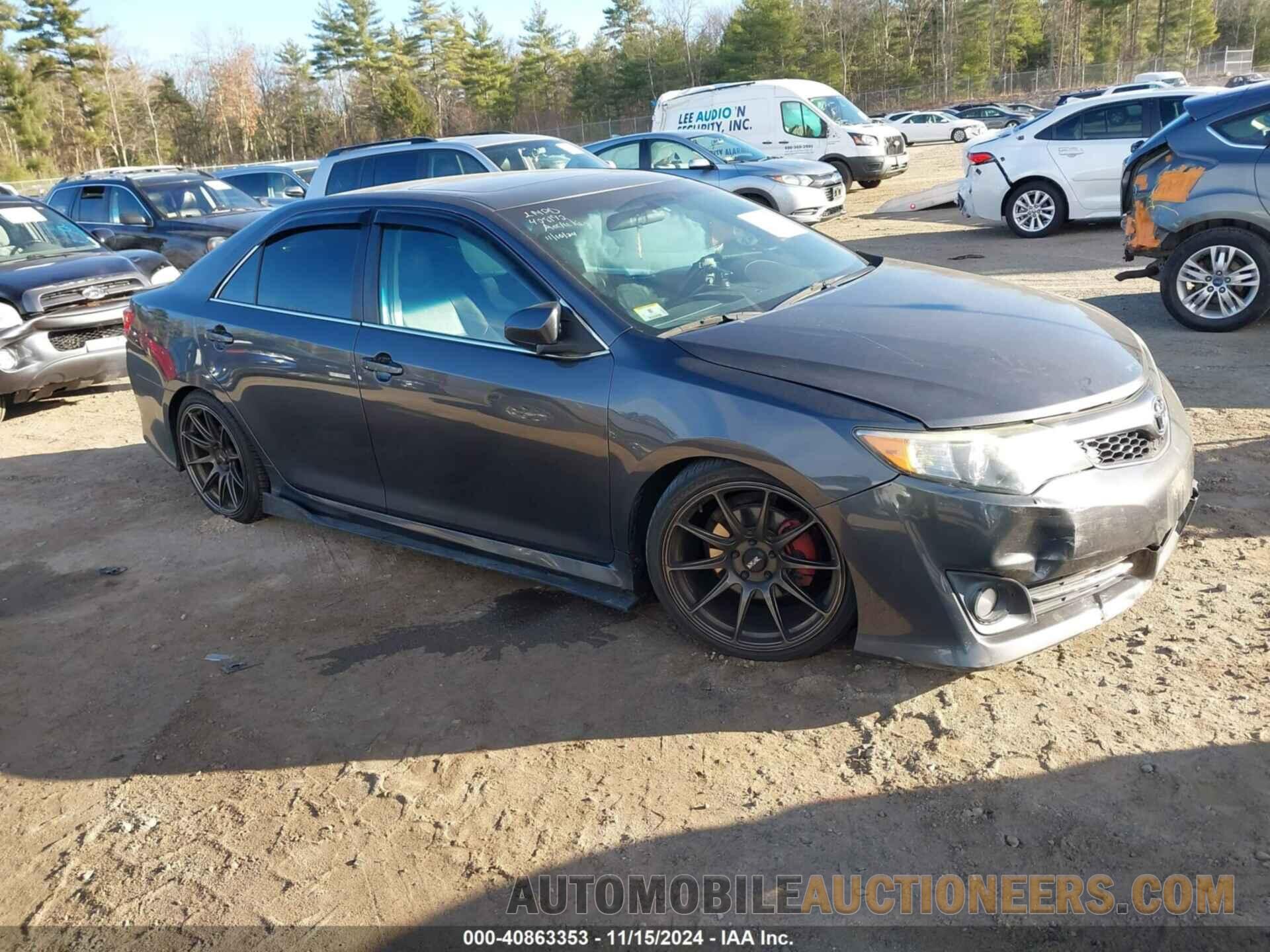 4T1BF1FK7CU109294 TOYOTA CAMRY 2012