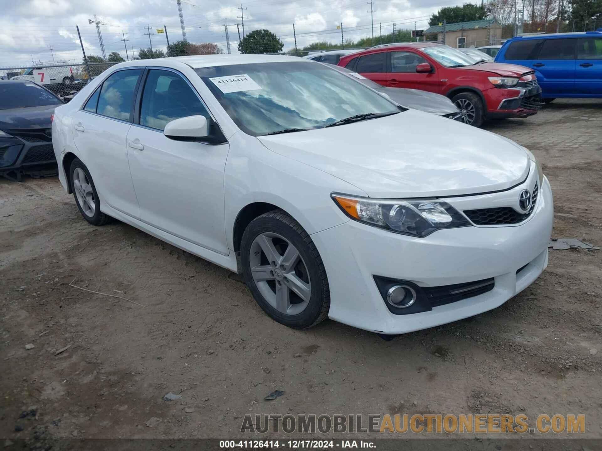 4T1BF1FK7CU115693 TOYOTA CAMRY 2012