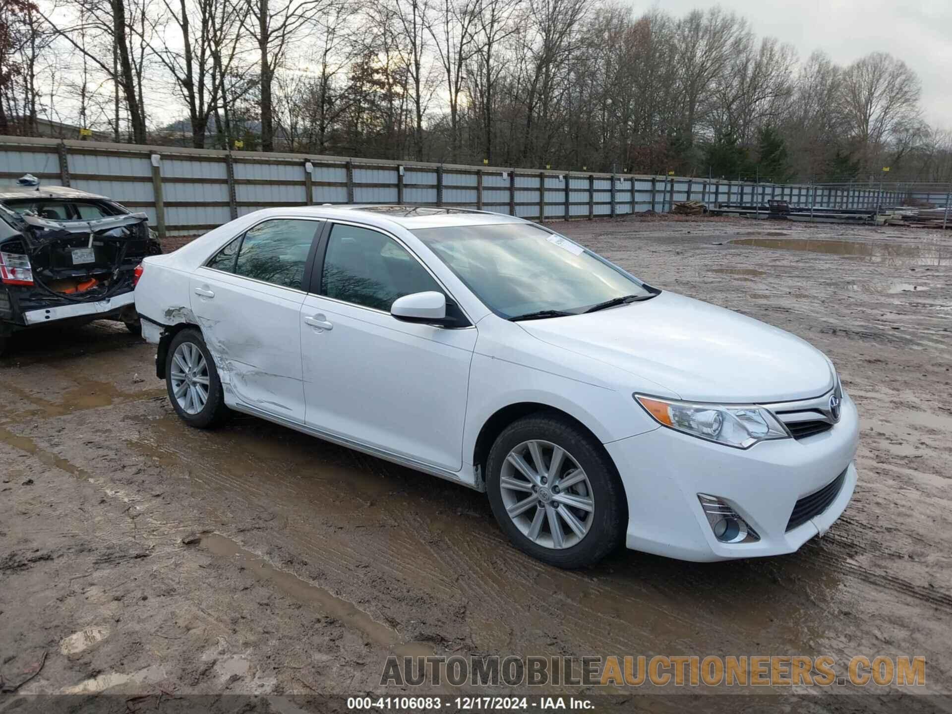 4T1BF1FK7CU156891 TOYOTA CAMRY 2012