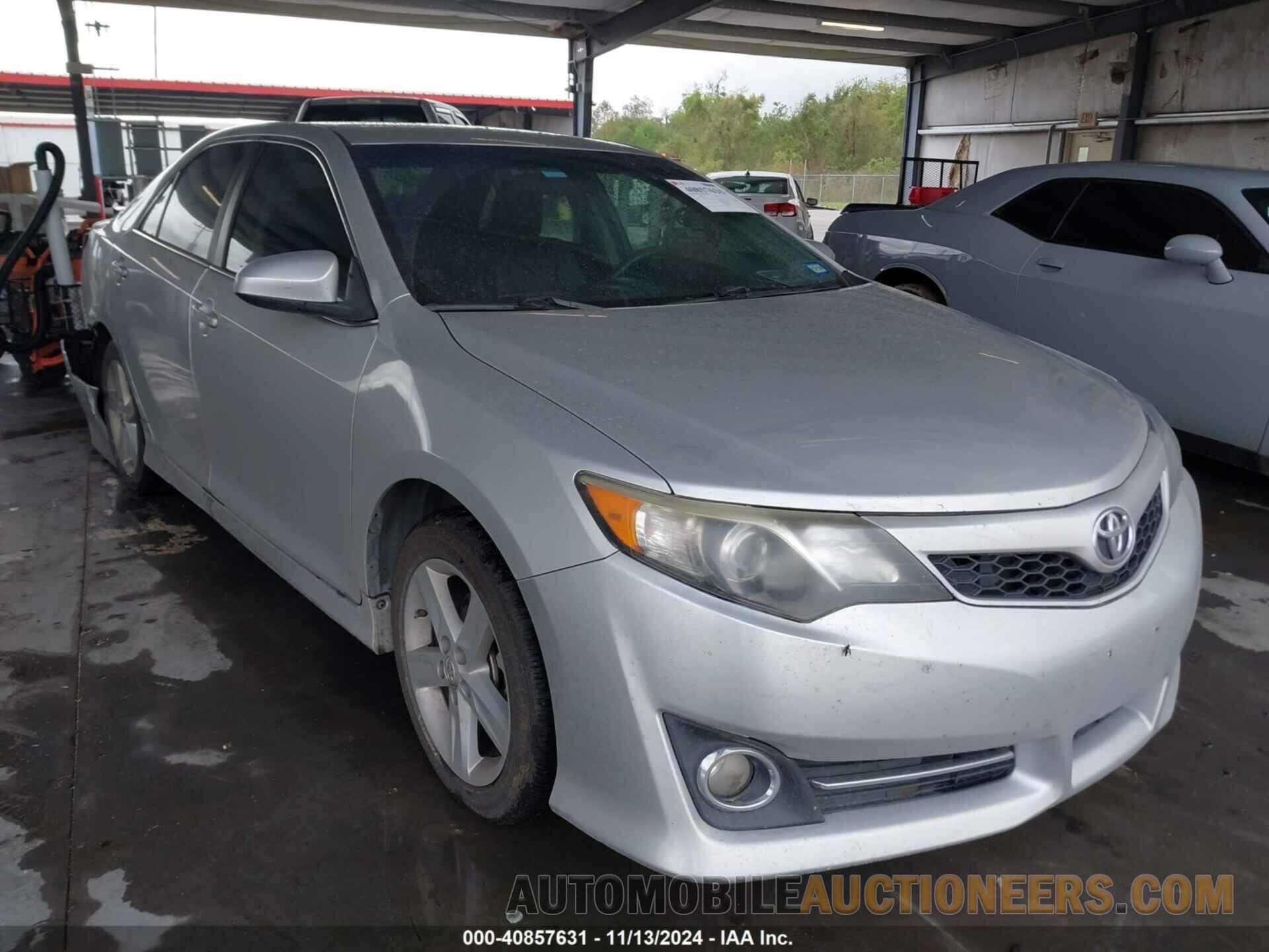 4T1BF1FK7CU185405 TOYOTA CAMRY 2012