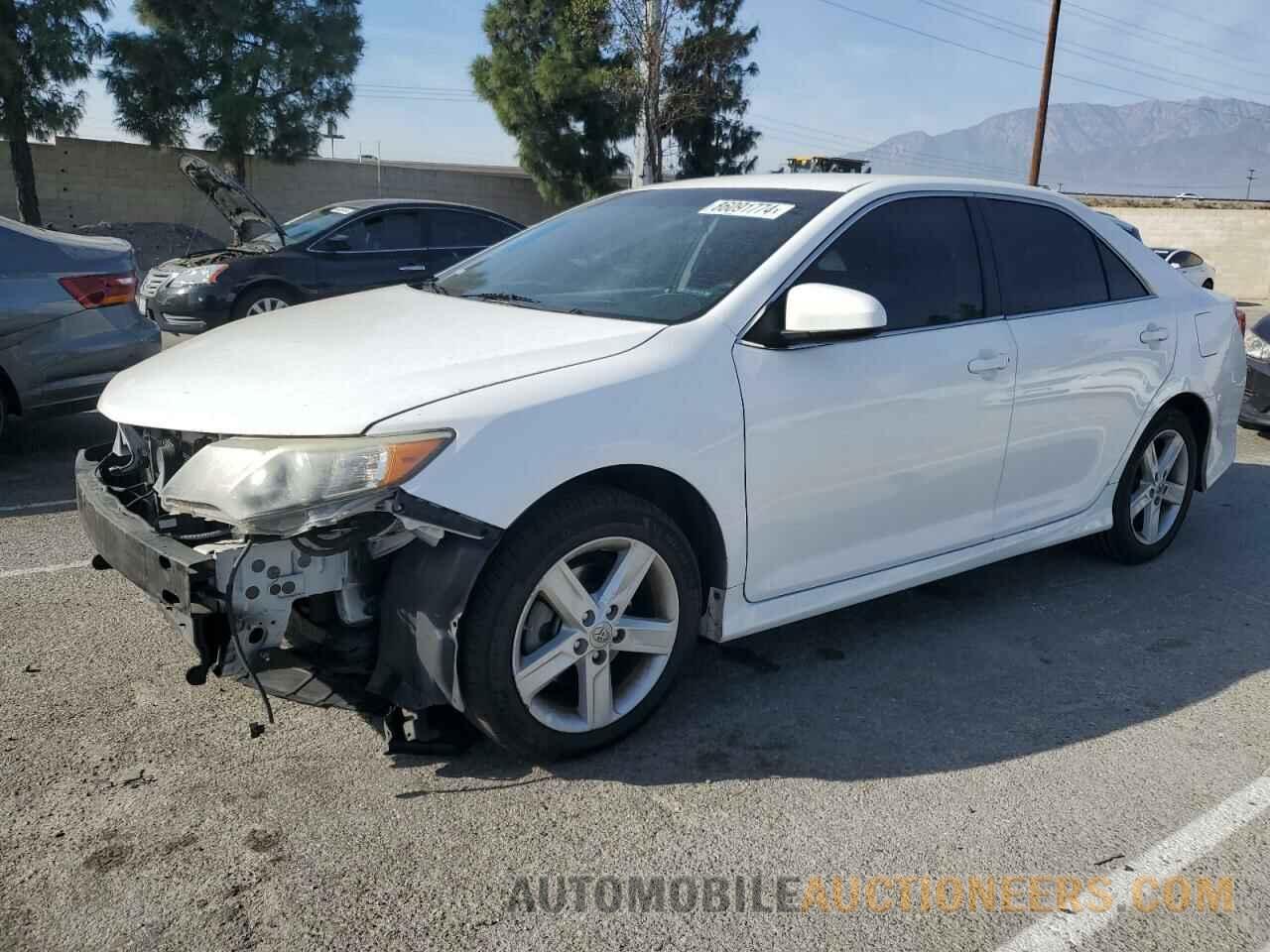 4T1BF1FK7CU190801 TOYOTA CAMRY 2012