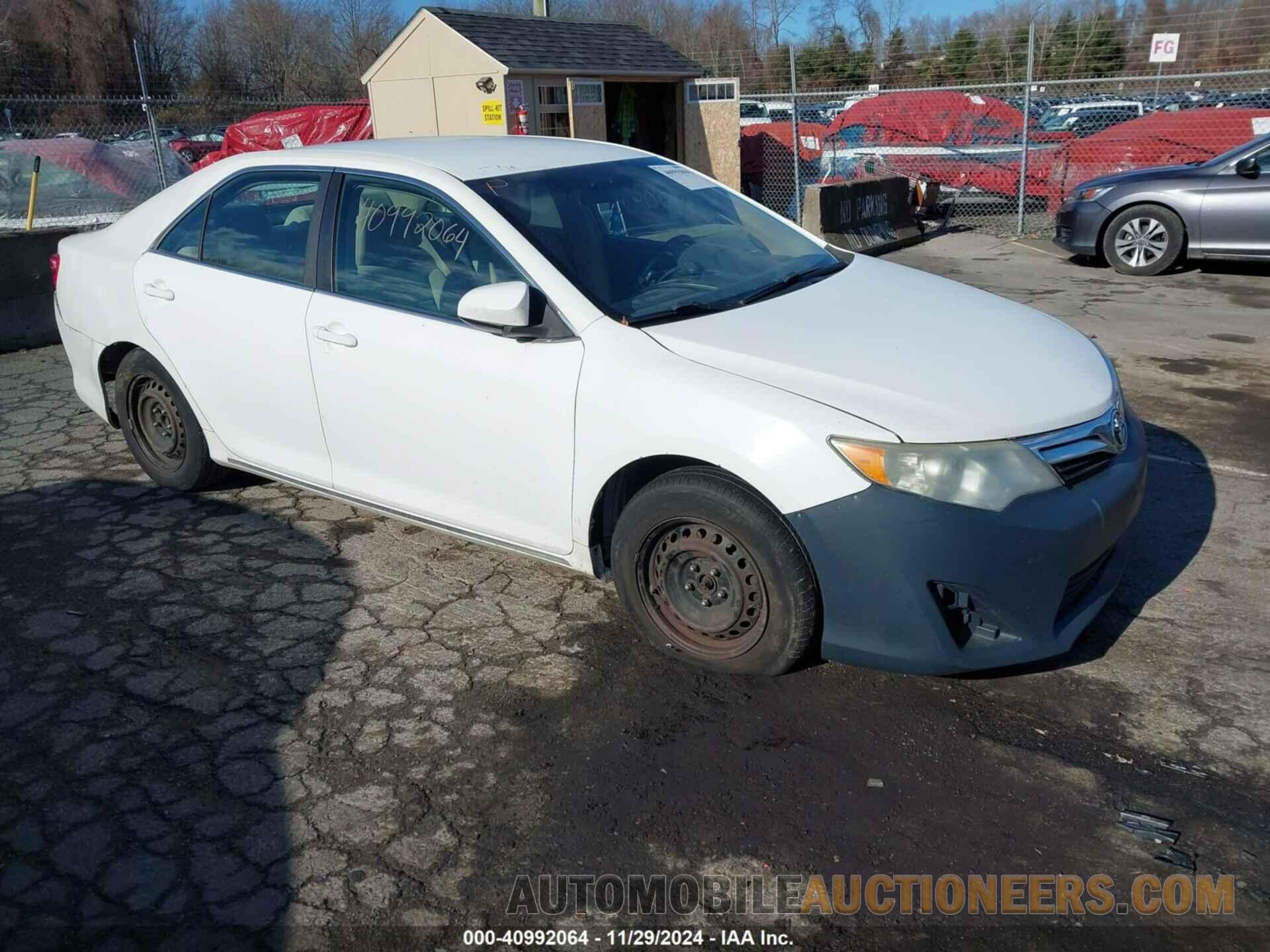 4T1BF1FK7CU508514 TOYOTA CAMRY 2012