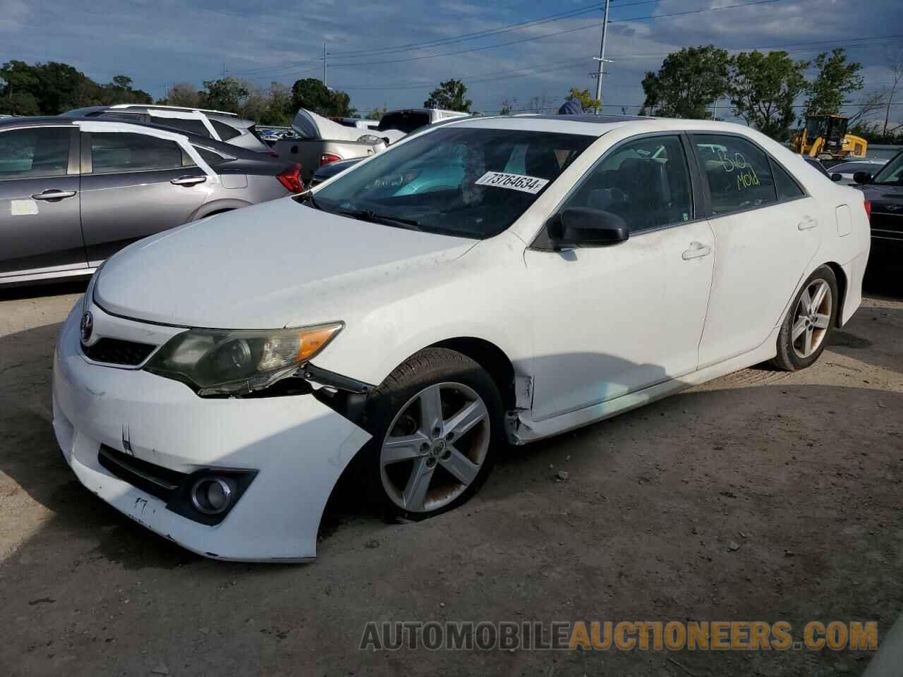 4T1BF1FK7CU549323 TOYOTA CAMRY 2012